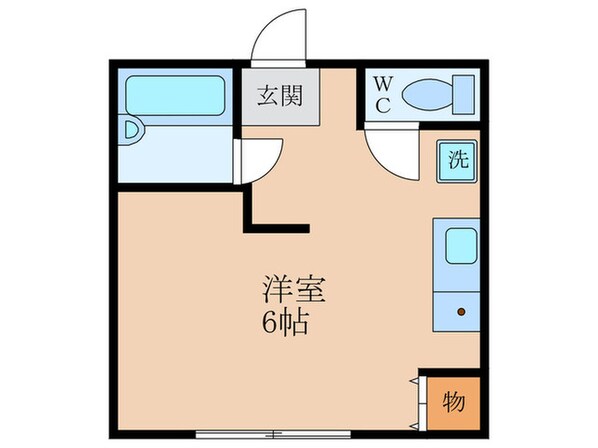 マスターズ西長洲の物件間取画像